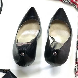 MICHAEL Michael Kors Shoes - •MICHAEL MICHAEL KORS• Black and Silver Heels MICHAEL Michael Kors Shoes - •MICHAEL MICHAEL KORS• Black and Silver Heels